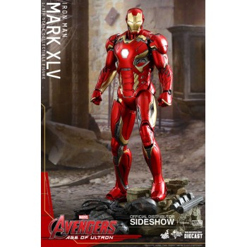 Iron Man Mark XLV Diecast Movie Masterpiece Series 1/6 Scale Figure 30 cm